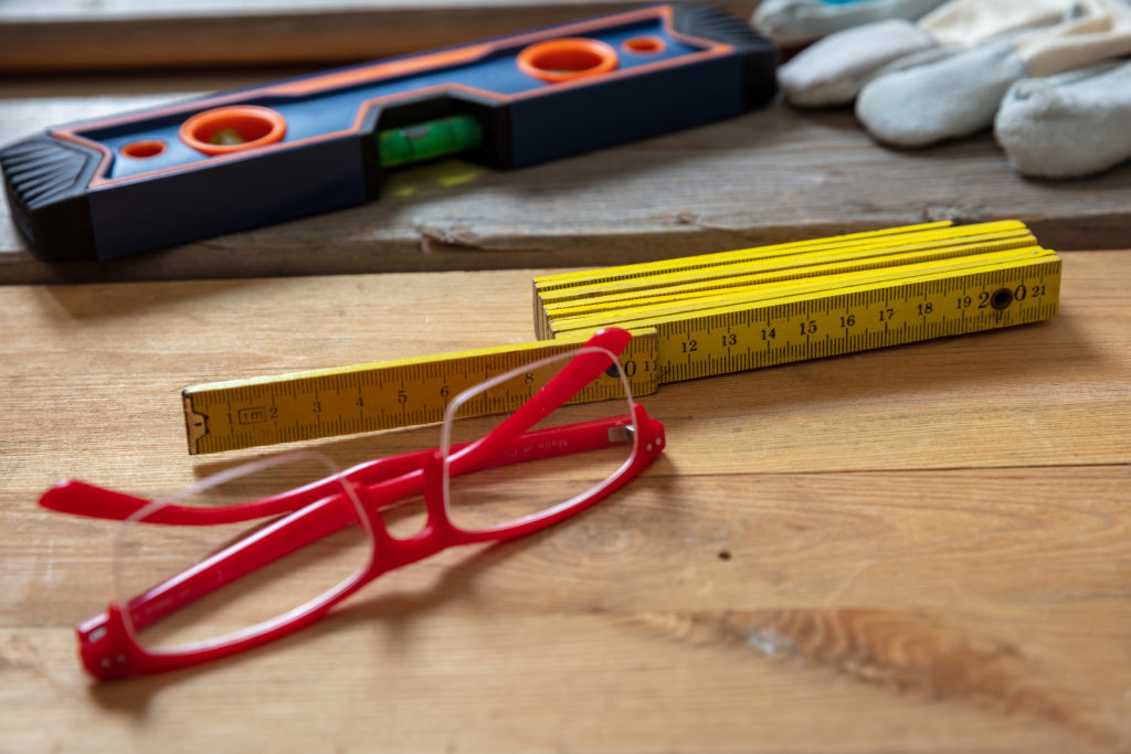 diy tools on a table